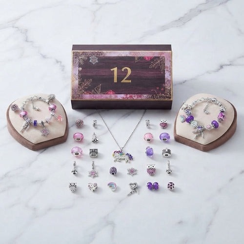 Charm Bracelet Advent Calendar – 24 Pieces