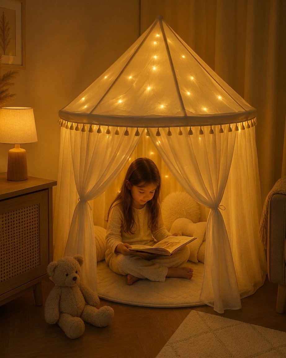 Children's Fairy Light Strand with Warm Glow