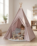 Cotton Canvas Kids Teepee – Grey