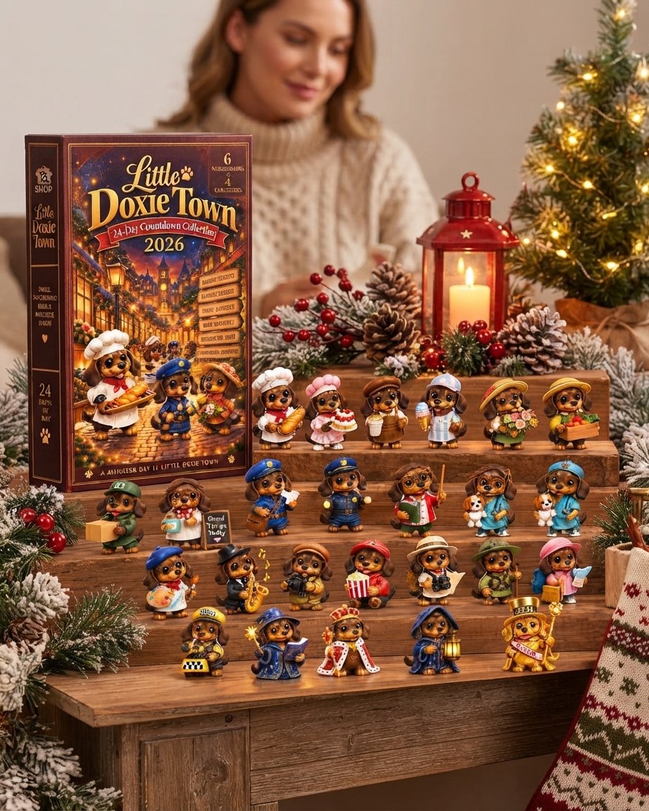 Dachshund Advent Calendar – 24 Figurines