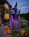 Flying Witch Halloween Yard Decoration, 6 Foot