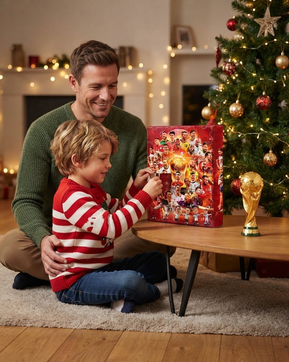 Football Advent Calendar, 24-Door Countdown