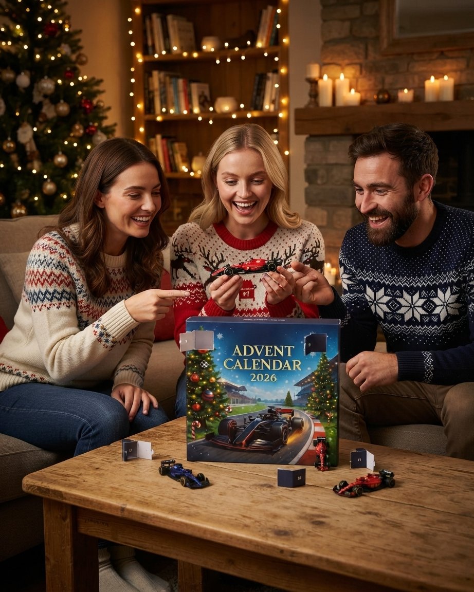 Formula 1 Advent Calendar with 24 Surprises