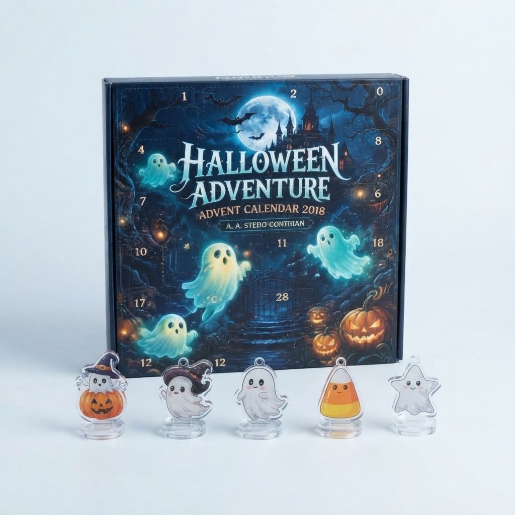 Halloween Advent Calendar – 24 Acrylic Charms