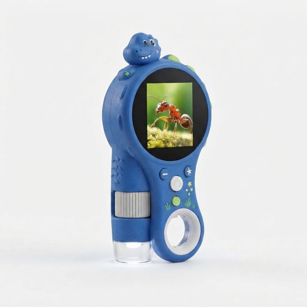 Kids Digital Microscope with Dino Design