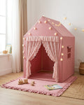 Lace Play Tent & Ruffle Mat Bundle – Rose
