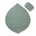 Leaf-Shaped Quilted Baby Play Mat