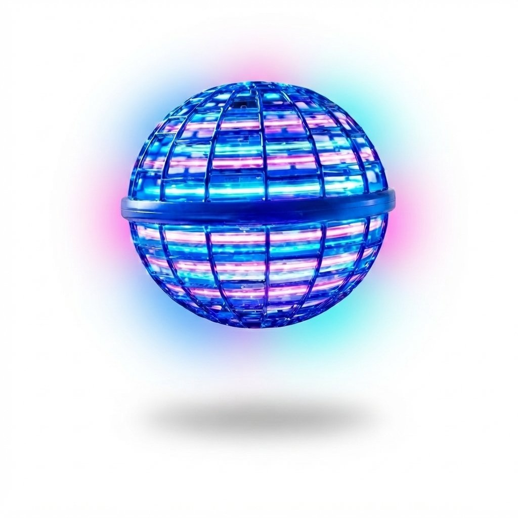 LED Flying Hover Ball with Colour-Changing Lights