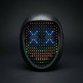 LED Gesture-Control Light-Up Party Mask with Multicolour Dot-Matrix Display