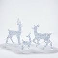 LED Reindeer Family – Acrylic Garden Set