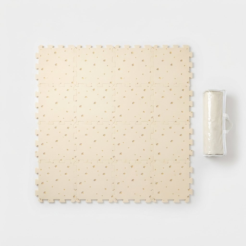 Lemon Print Foam Play Mat – 16 Tiles