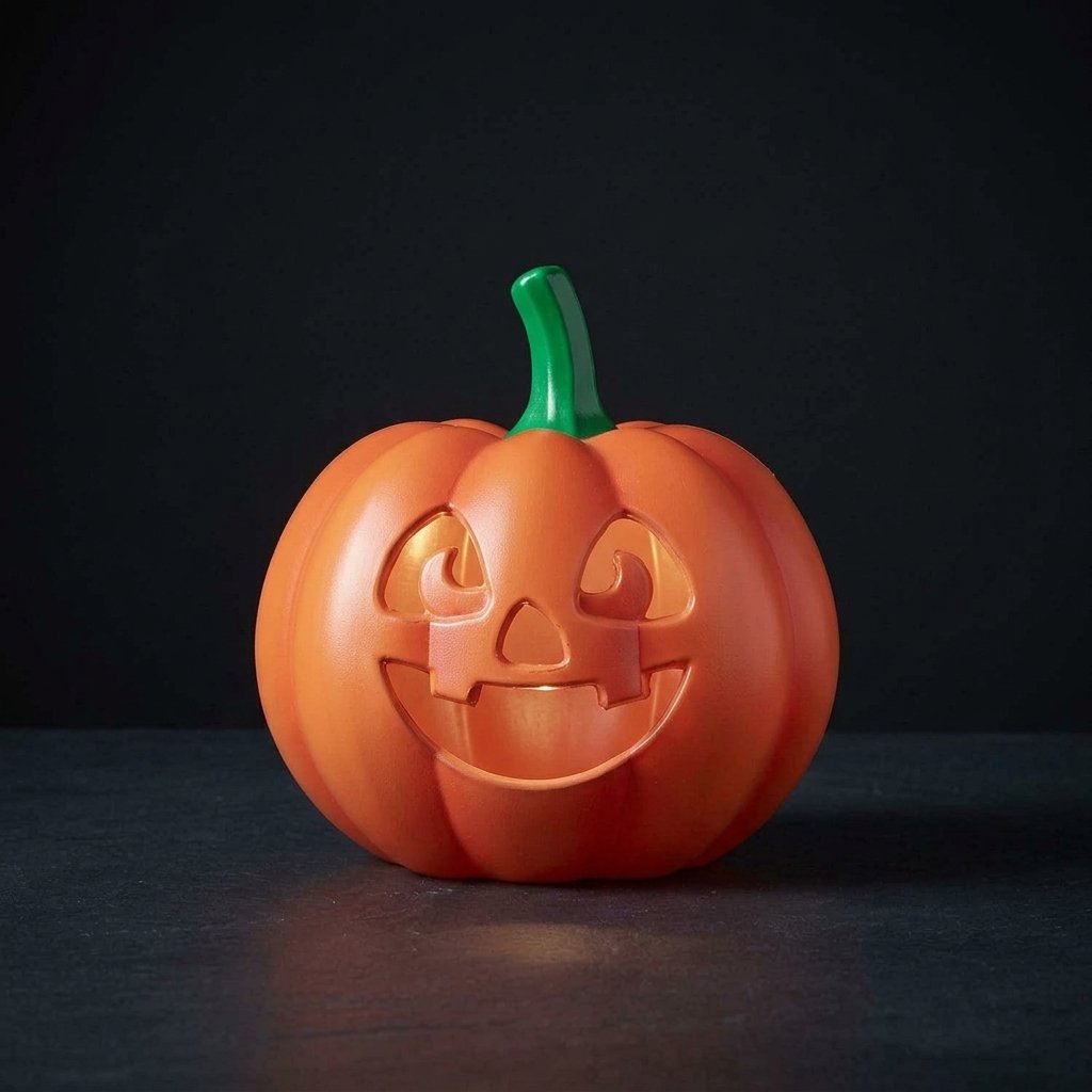 Light-Up Jack-O-Lantern Halloween Decoration with Timer