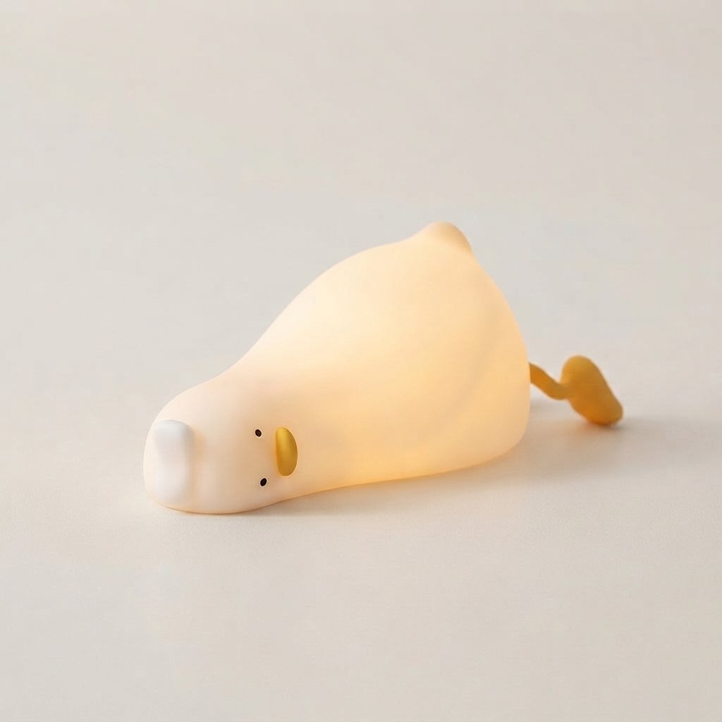 Lying Duck Silicone Night Light