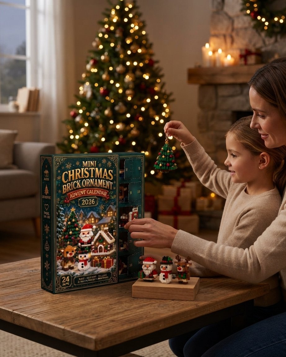 Mini Brick Ornament Advent Calendar 2026