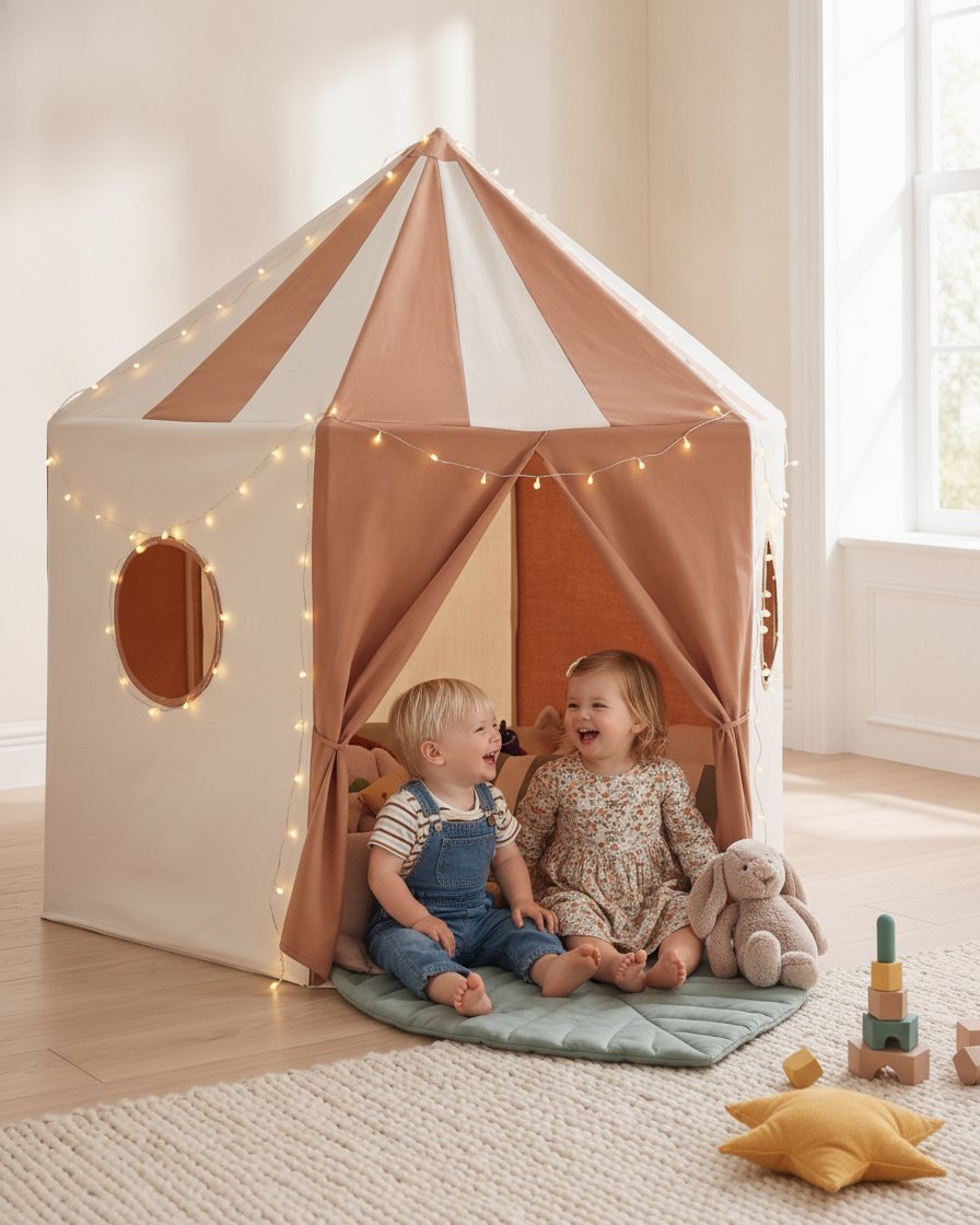 Pavilion Play Tent Bundle with Lights