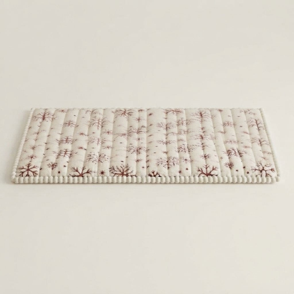 Quilted Snowflake Sofa Seat Cover