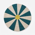 Reversible Padded Play Mat – Teal Stripe