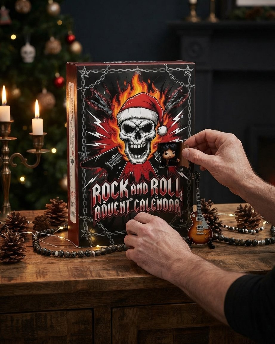 Rock and Roll Advent Calendar – 24 Figures