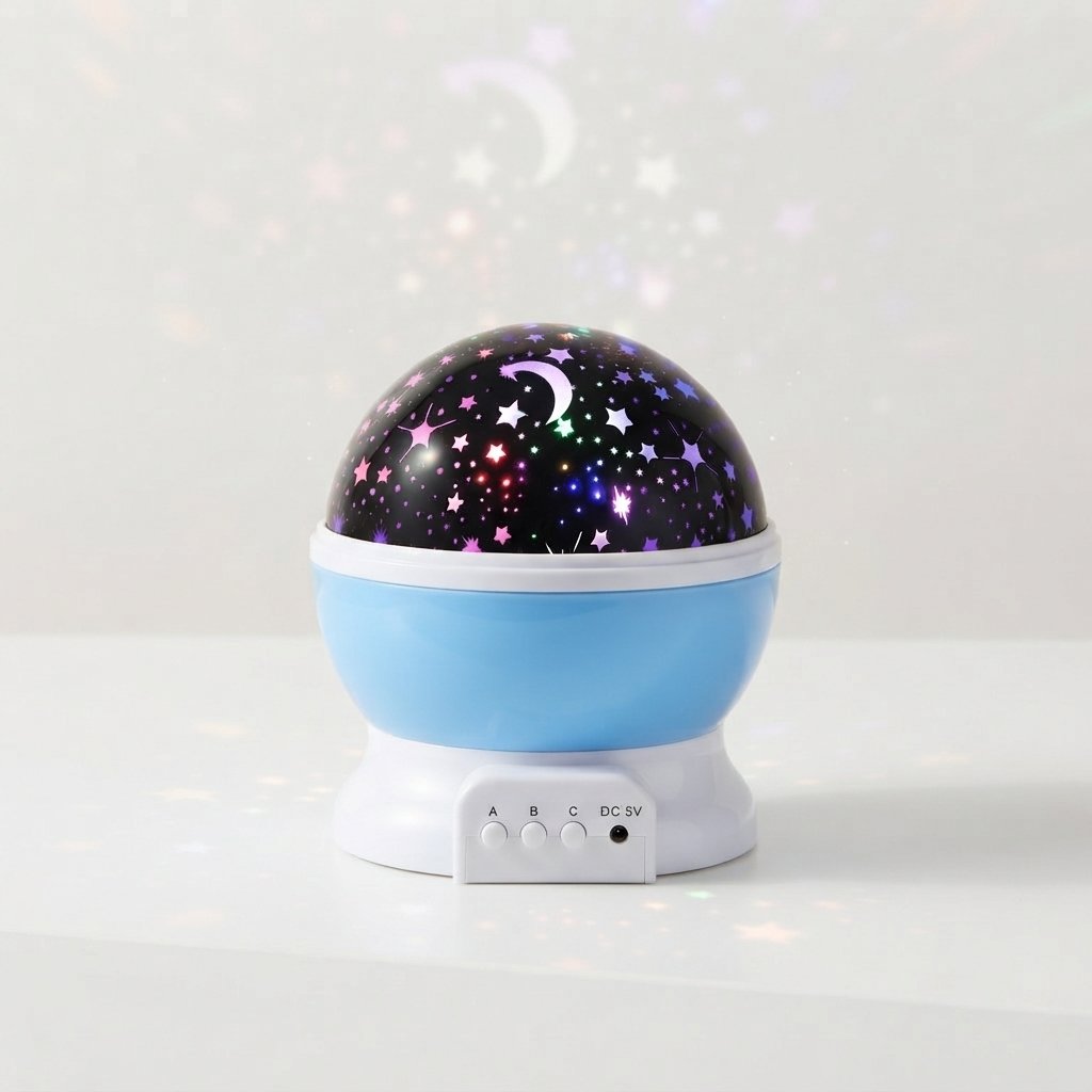 Rotating Star Projector Night Light