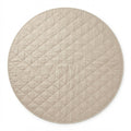 Round Linen Play Mat Cover, 115 cm