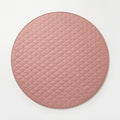 Round Quilted Baby Play Mat – Dusty Pink