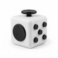 Sensory Fidget Cube – White & Black