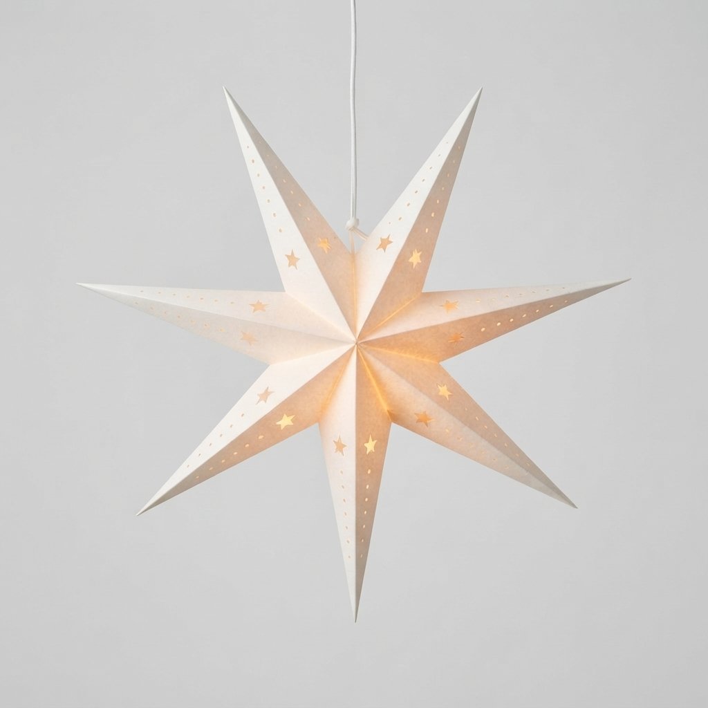 Seven-Point Paper Star Light