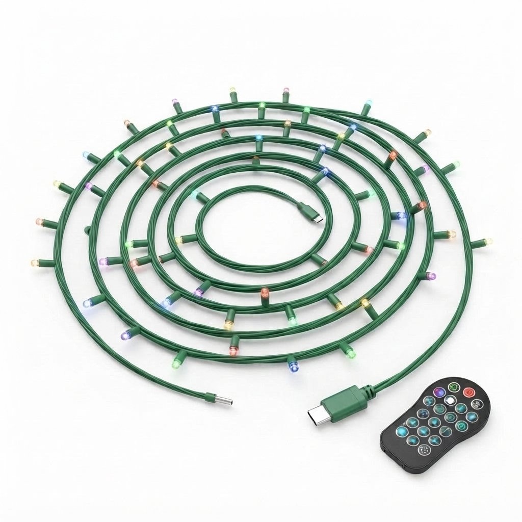 Smart RGB Christmas Tree String Lights