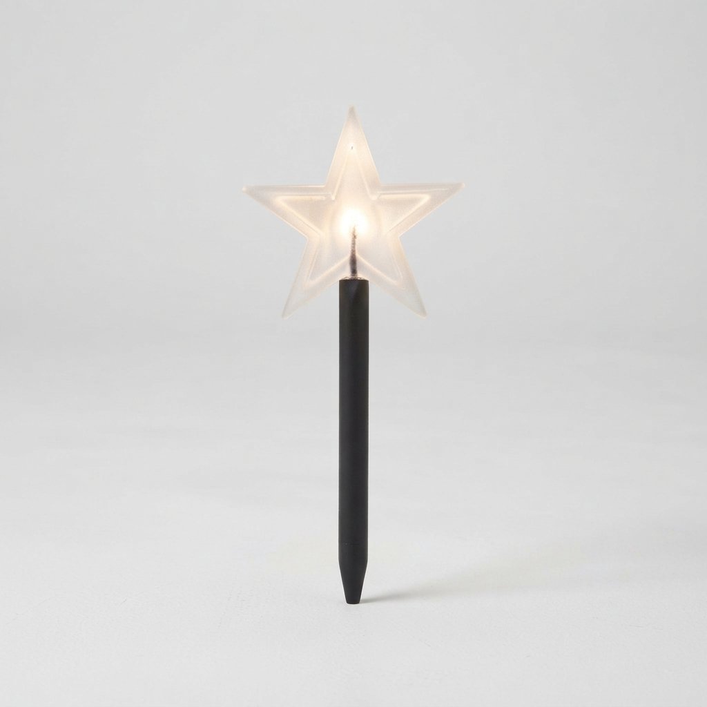 Star LED Garden Stake Lights, Set of 5