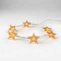 Star LED String Lights with Timer