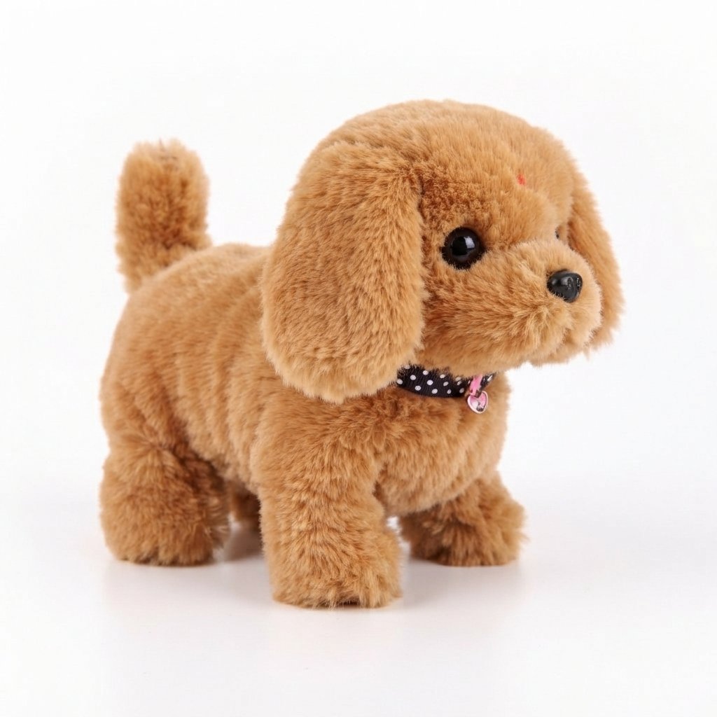 Walking Plush Puppy with Barking Sound