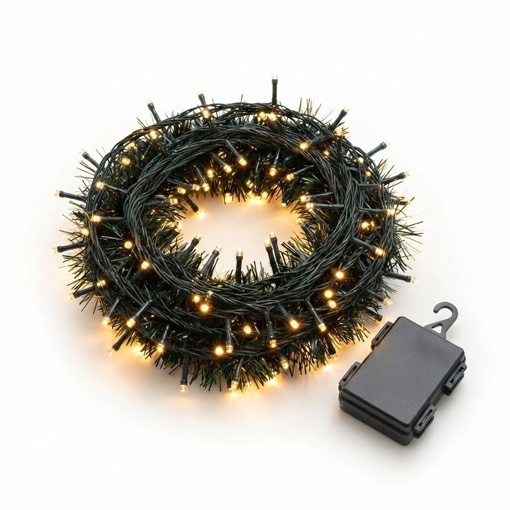Warm White Battery LED String Lights