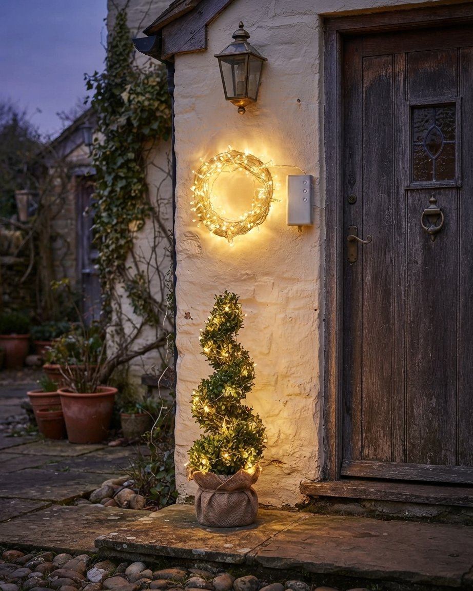 Warm White LED String Lights, 200 LEDs