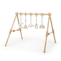 Wooden Baby Play Gym with Sensory Toys
