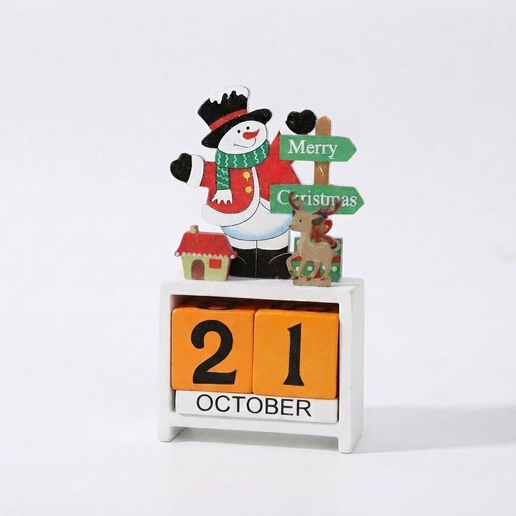 Wooden Christmas Countdown Calendar