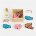 Wooden Meat & Fish Play Food Set