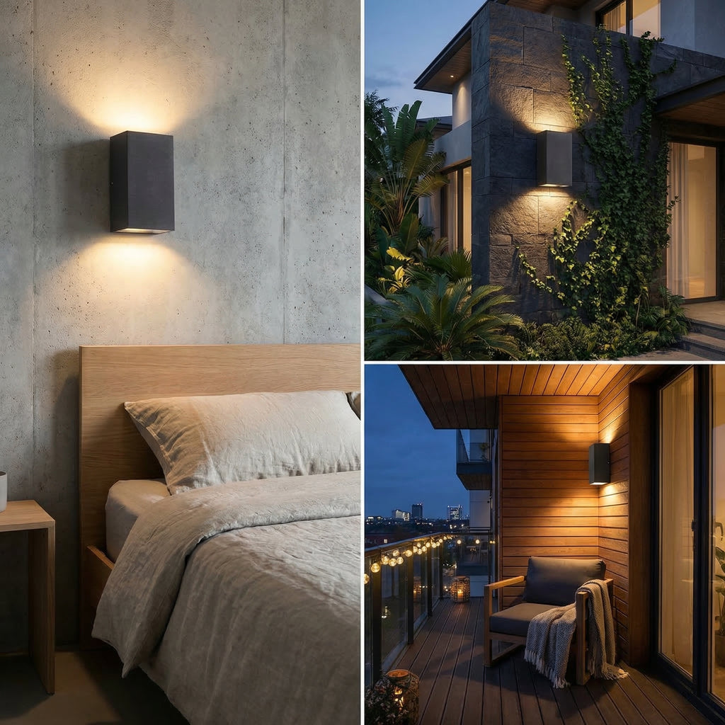 Modern Vertical LED Wall Light