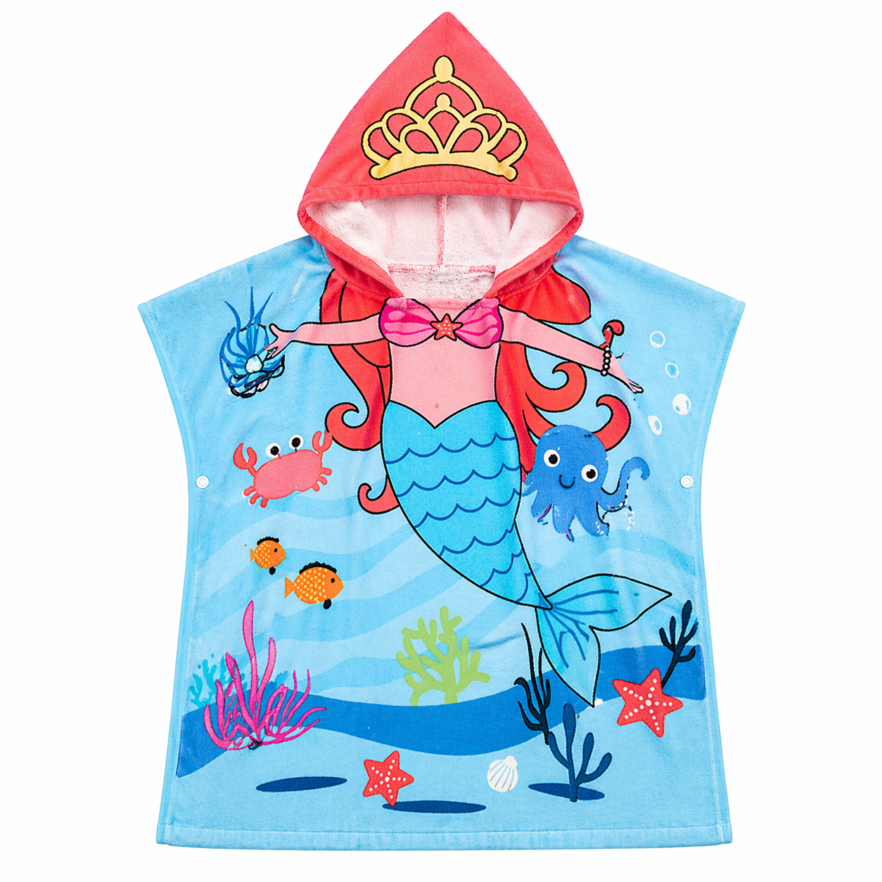 Kids Hooded Bath Towel