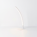 Modern Curved LED Table Lamp – USB Powered 8W Dimmable Desk Light