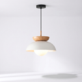 Scandinavian Pendant Ceiling Light – Modern Wooden LED Hanging Lamp for Dining Room, Kitchen & Bedroom