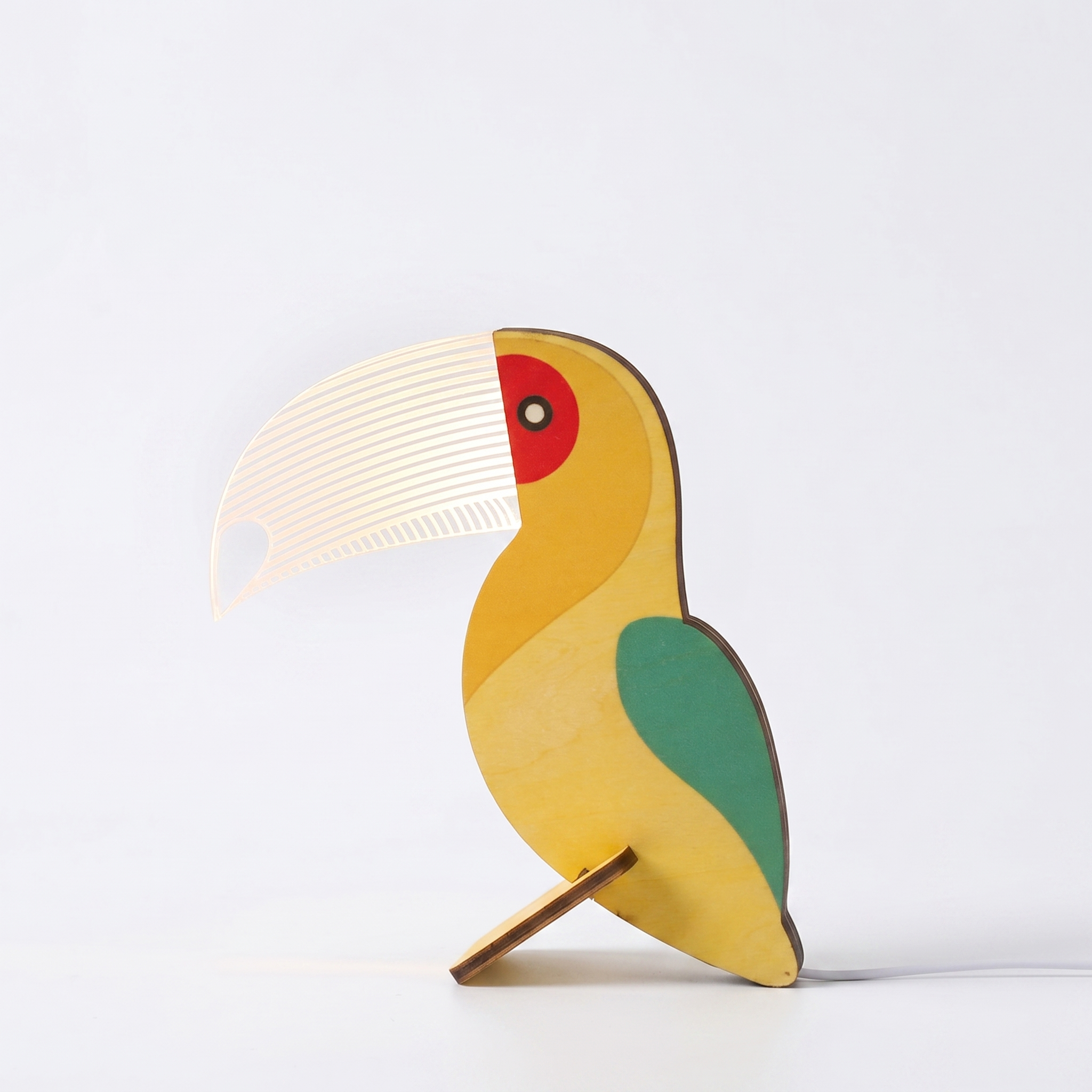 Toucan LED Night Light – Creative Bird Table Lamp for Bedroom, Nursery & Desk Decor