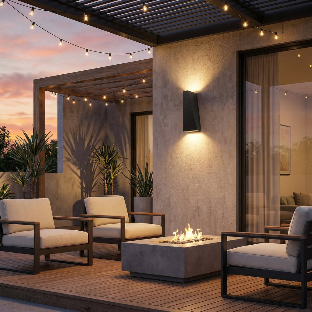 Modern Tapered LED Wall Light