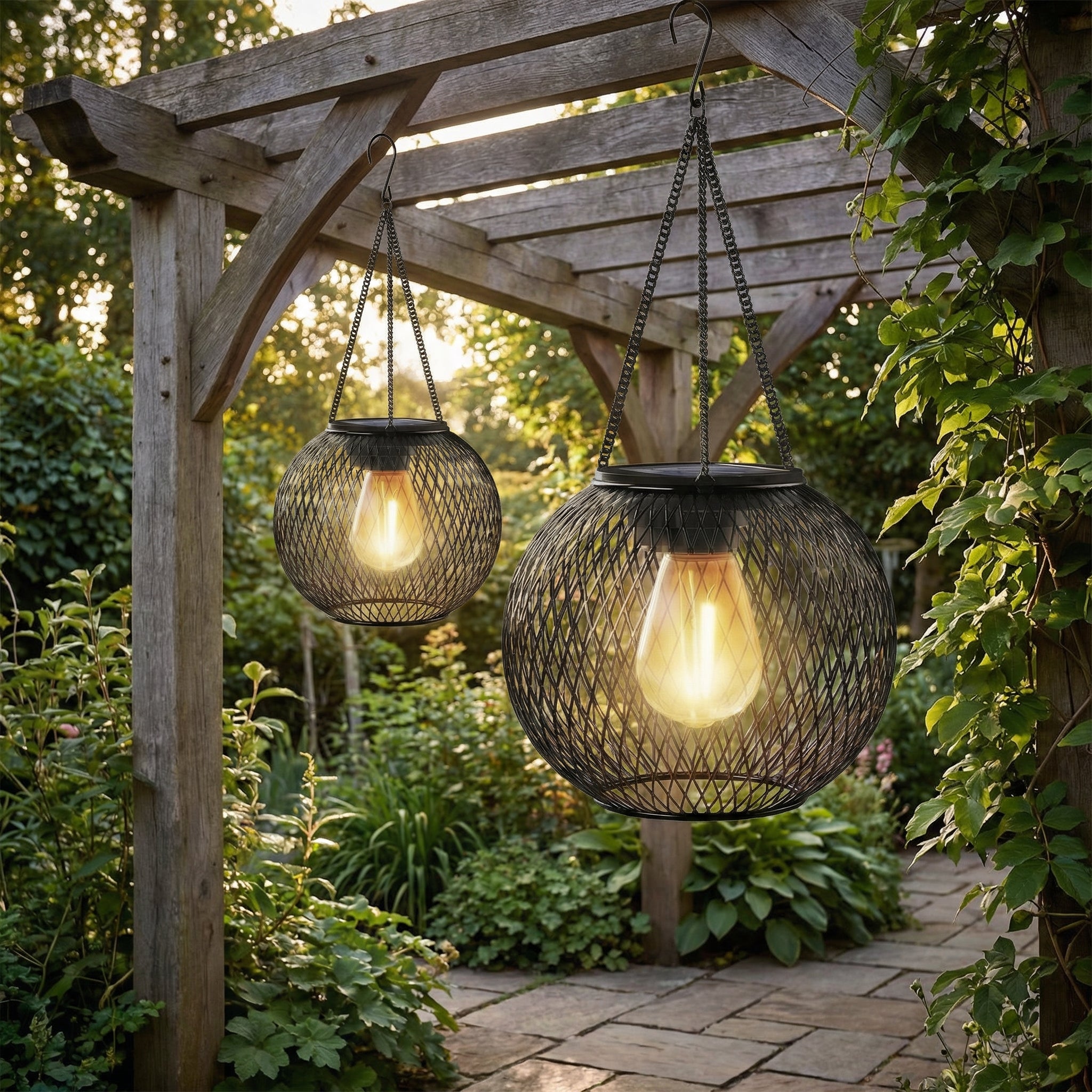 Solar Hanging Garden Lantern
