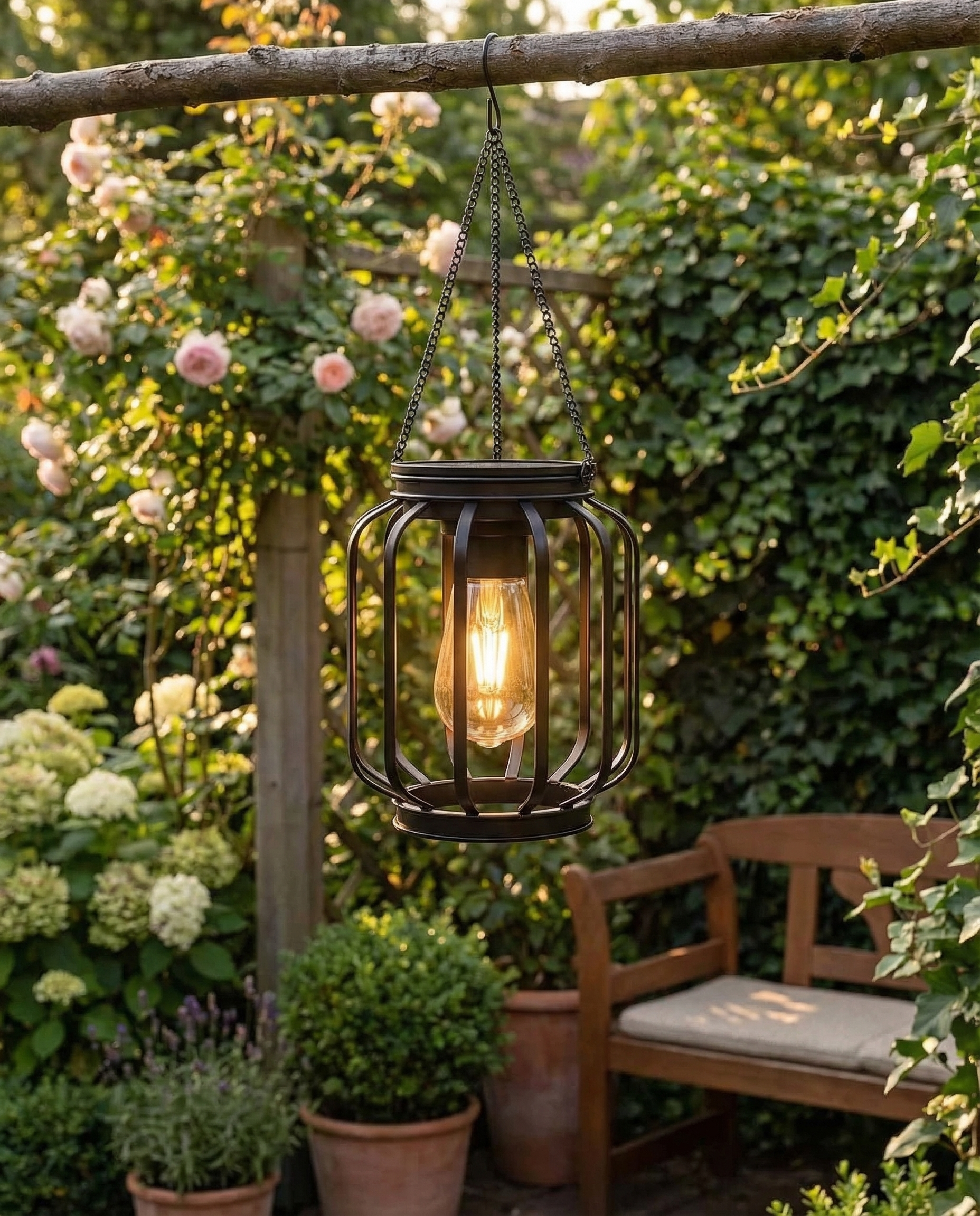 Solar Hanging Lantern Outdoor
