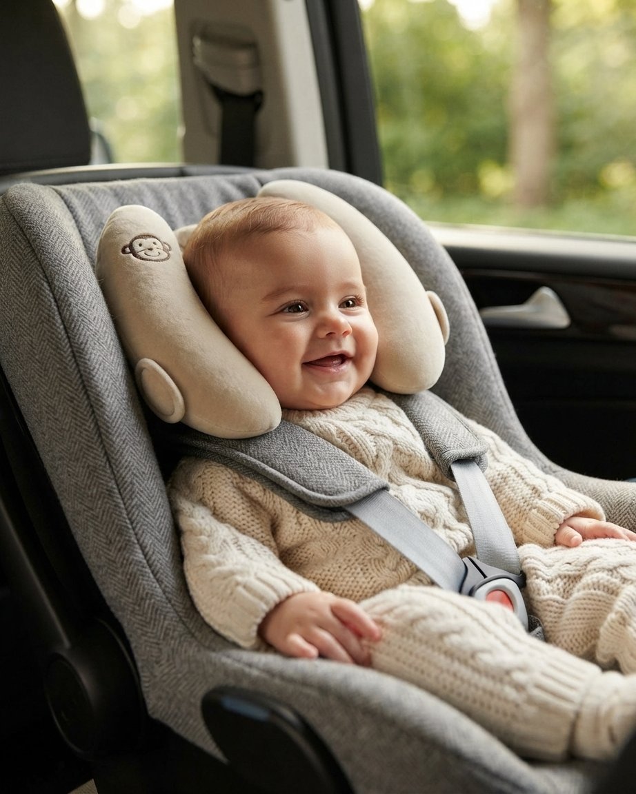 Baby Head Support Pillow for Car Seat