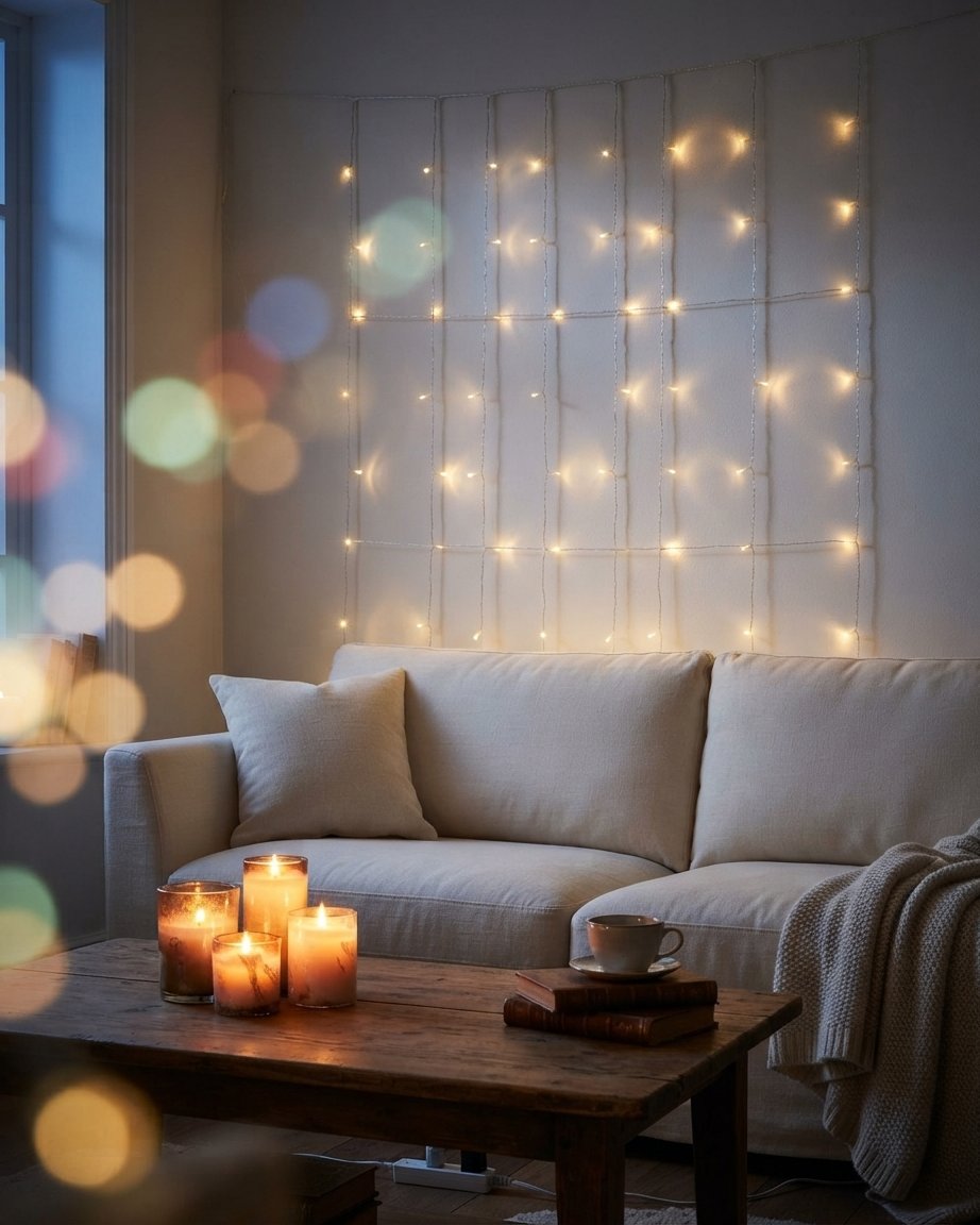 Cascading Curtain Fairy Lights, 3 Colours