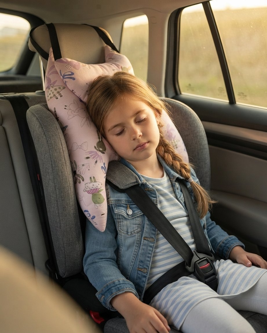 Children's Car Headrest Travel Pillow