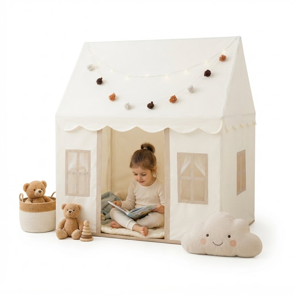 Children's Playhouse Tent with Lights