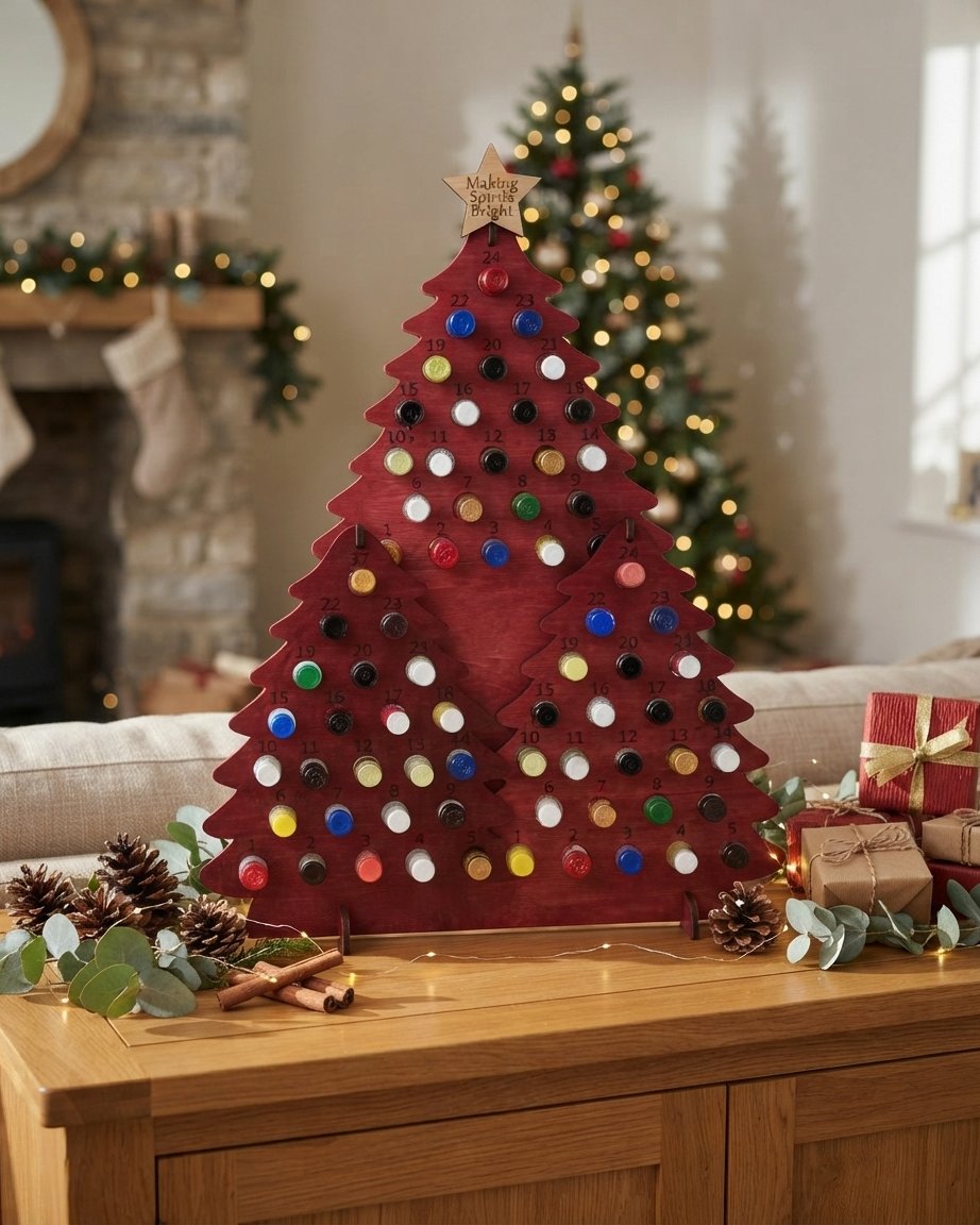 Christmas Tree Advent Calendar – 24 Slots