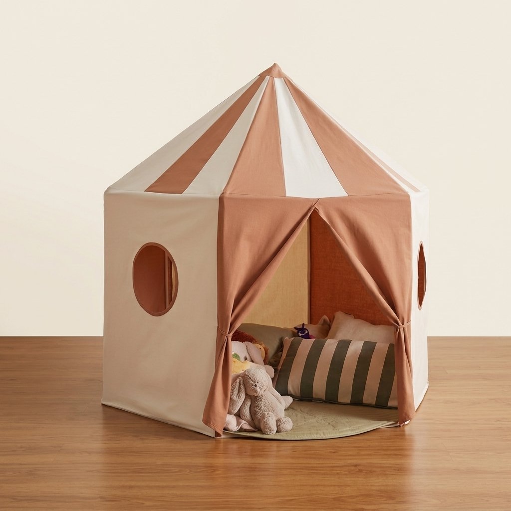 Circus Pavilion Play Tent – Terracotta
